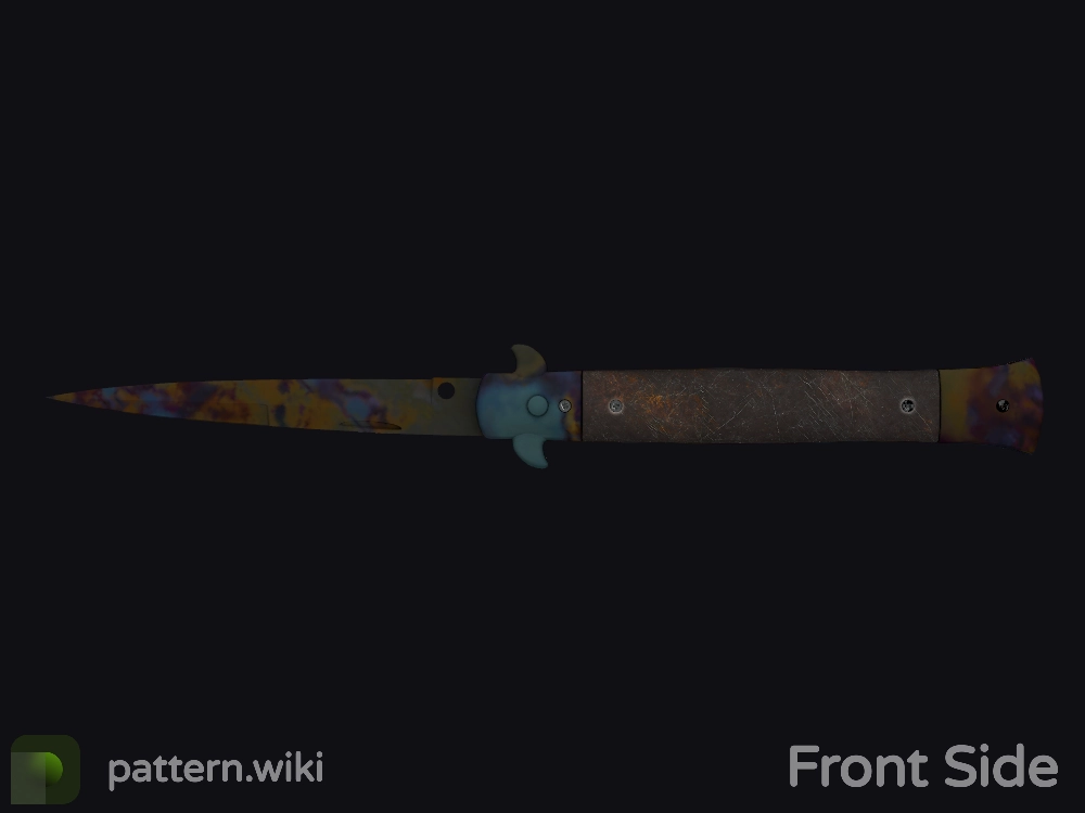 Stiletto Knife Case Hardened seed 28