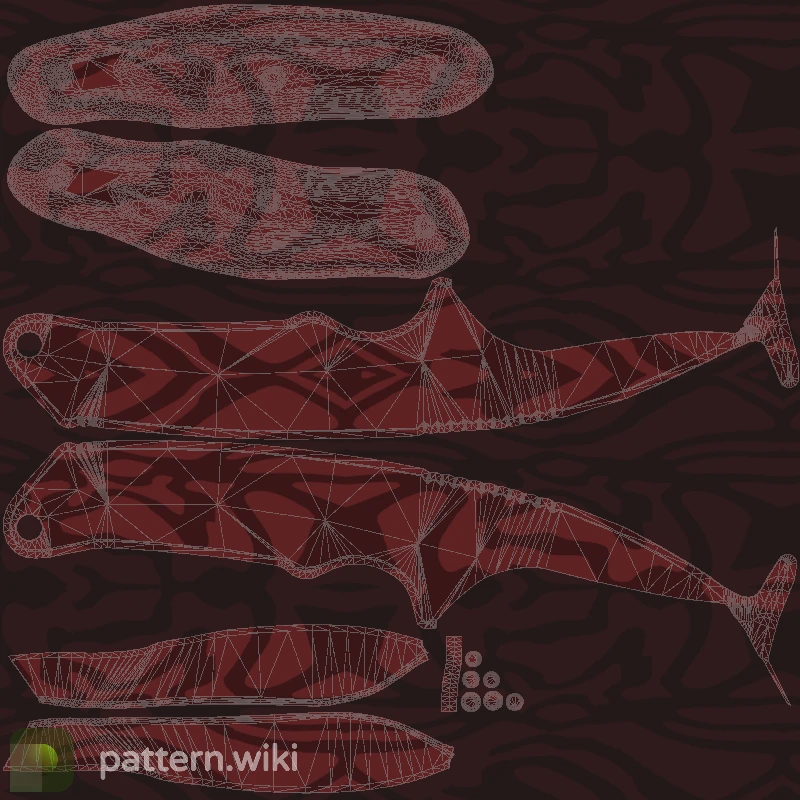 Gut Knife Slaughter seed 688 pattern template