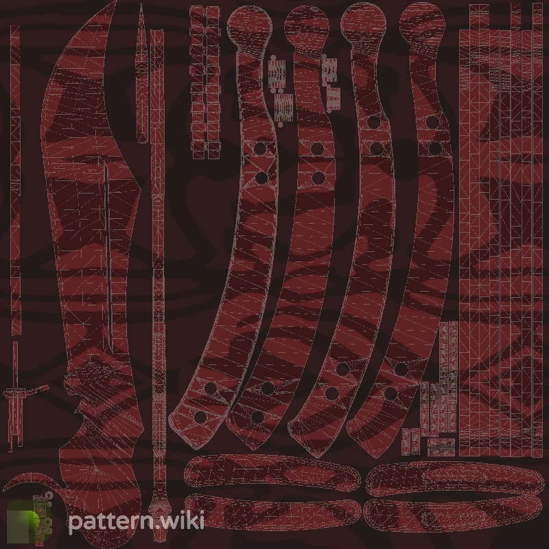 Butterfly Knife Slaughter seed 573 pattern template