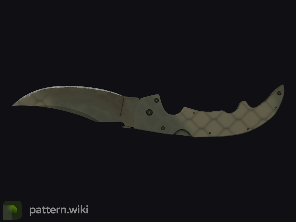 Falchion Knife Safari Mesh seed 916