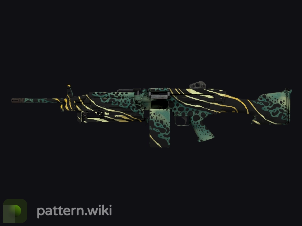 M249 Emerald Poison Dart seed 481