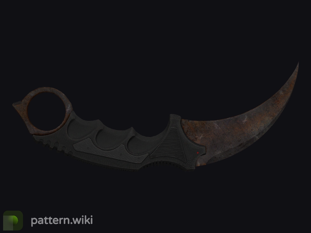 Karambit Rust Coat seed 178