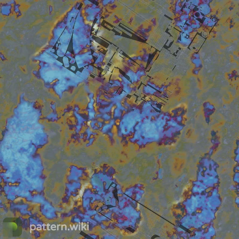 AK-47 Case Hardened seed 455 pattern template