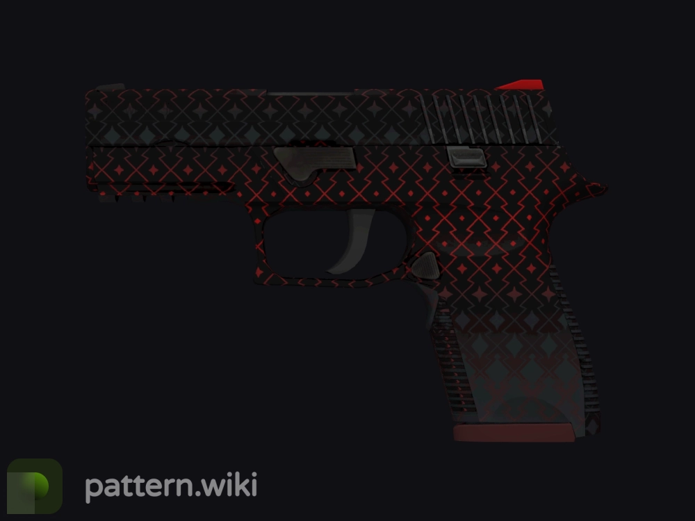 P250 Crimson Kimono seed 418