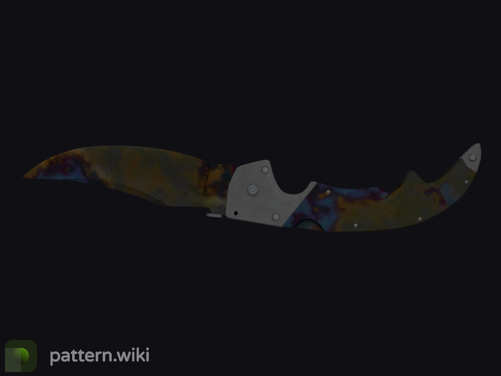 Falchion Knife Case Hardened seed 220