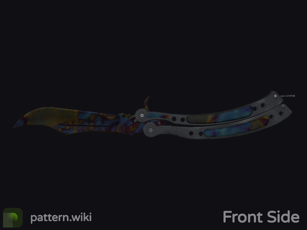 Butterfly Knife Case Hardened seed 523