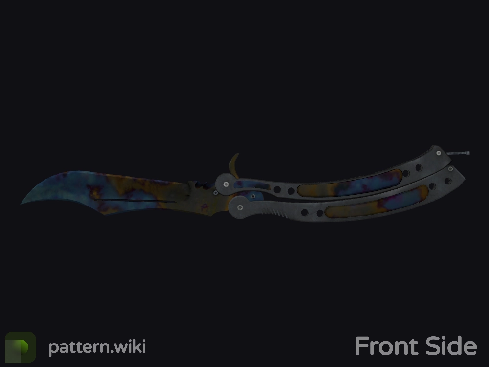 Butterfly Knife Case Hardened seed 803