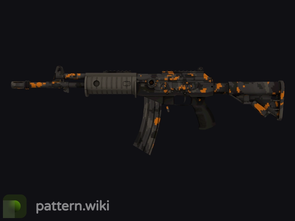 Galil AR Orange DDPAT seed 768