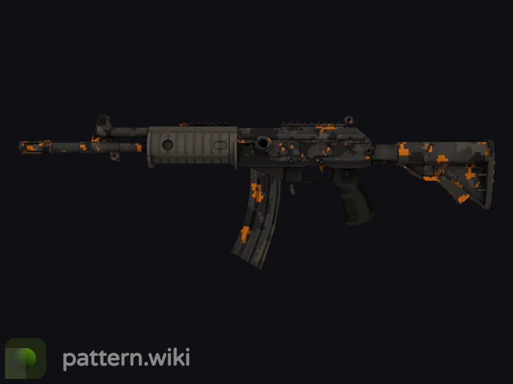 Galil AR Orange DDPAT seed 34