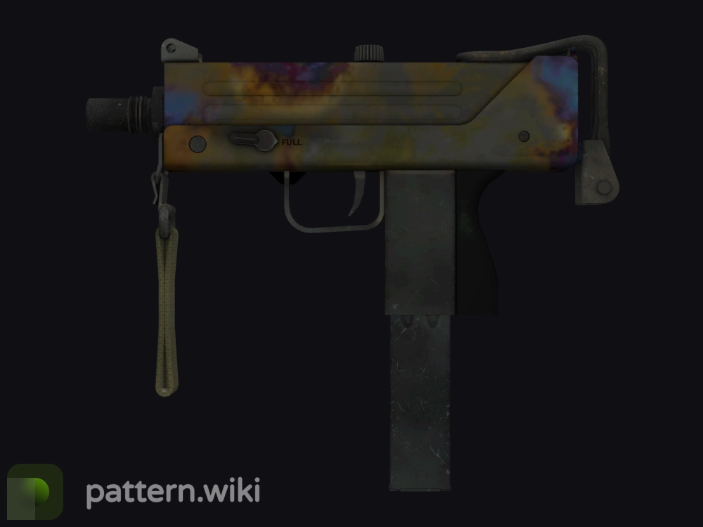 MAC-10 Case Hardened seed 886