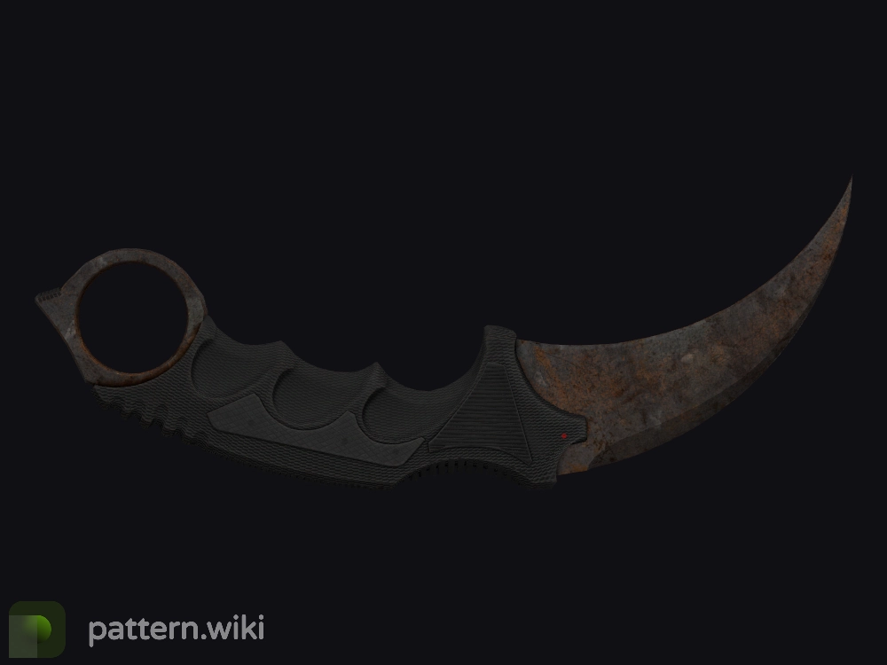 Karambit Rust Coat seed 7