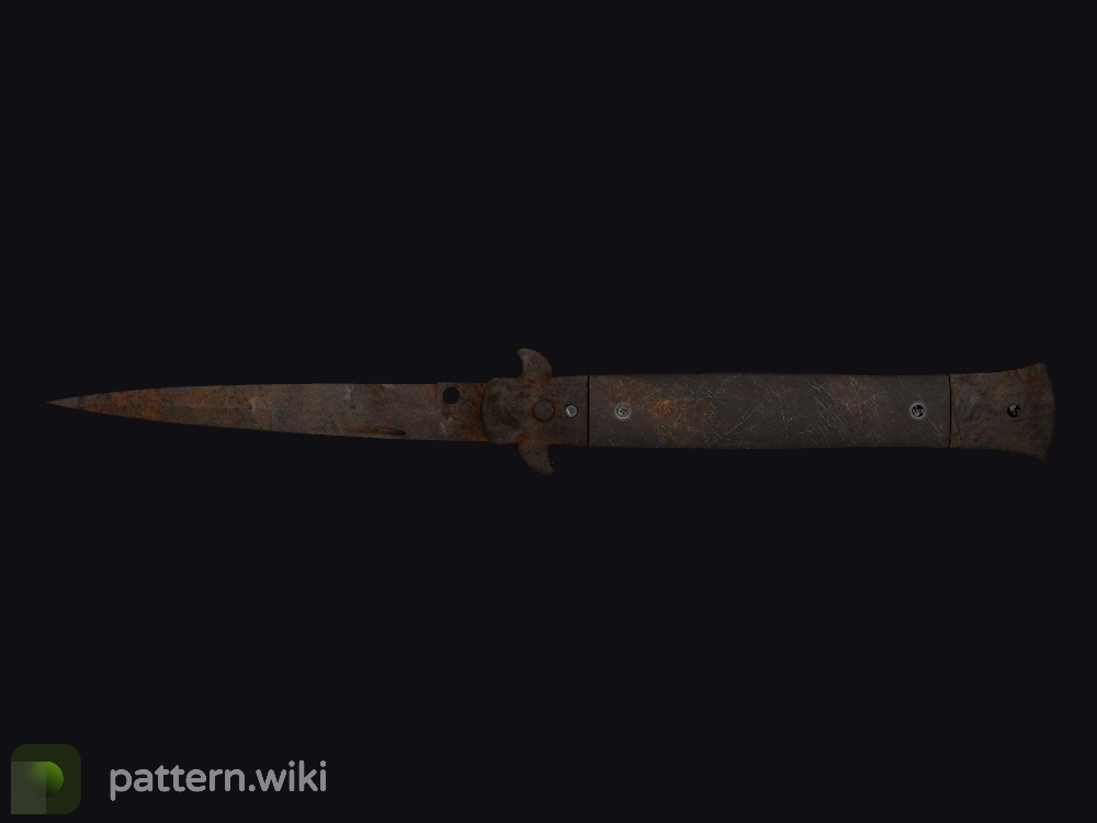 Stiletto Knife Rust Coat seed 86