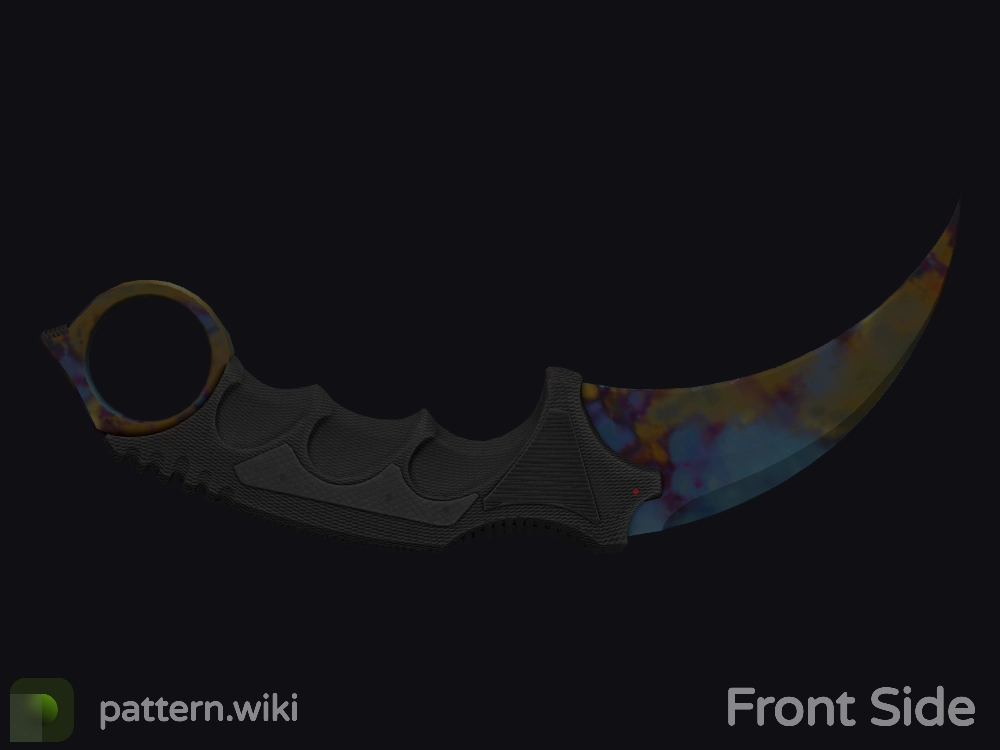 Karambit Case Hardened seed 885