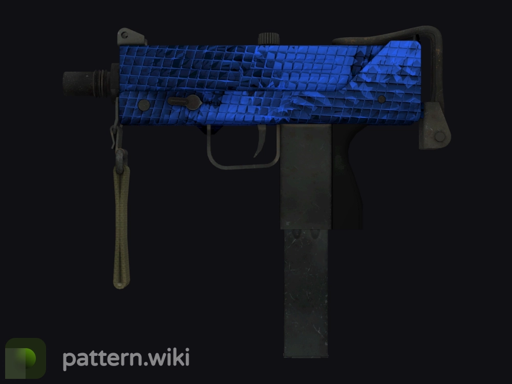 MAC-10 Lapis Gator seed 608