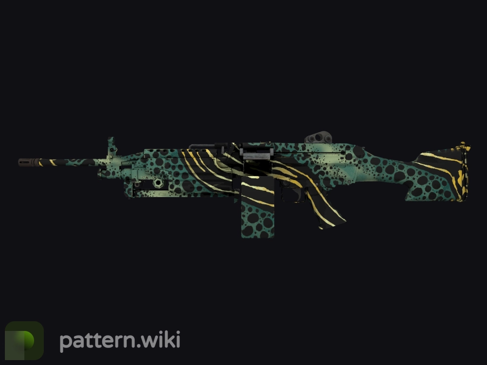 M249 Emerald Poison Dart seed 133