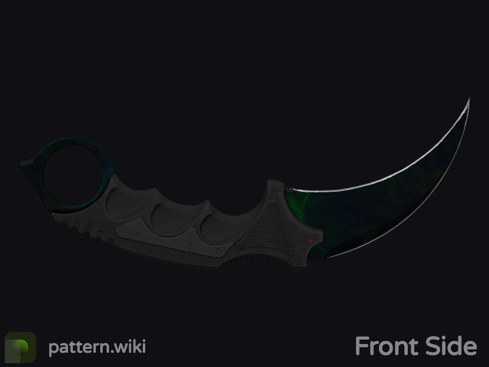 Karambit Gamma Doppler seed 204