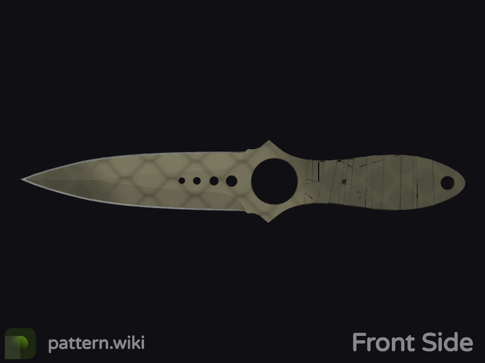 Skeleton Knife Safari Mesh seed 715