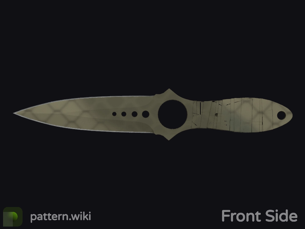 Skeleton Knife Safari Mesh seed 387