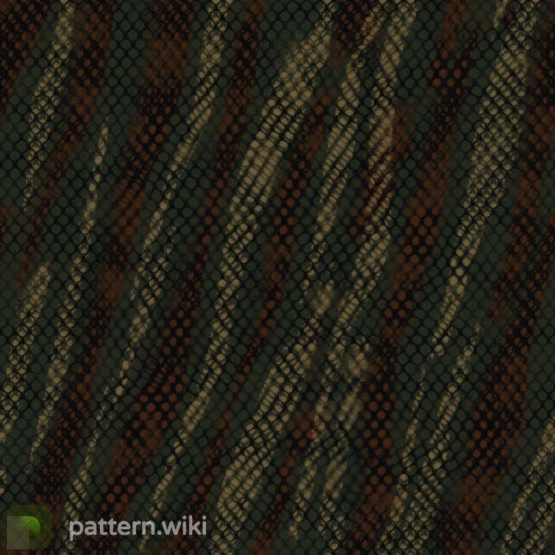 Tec-9 Army Mesh seed 0 pattern template