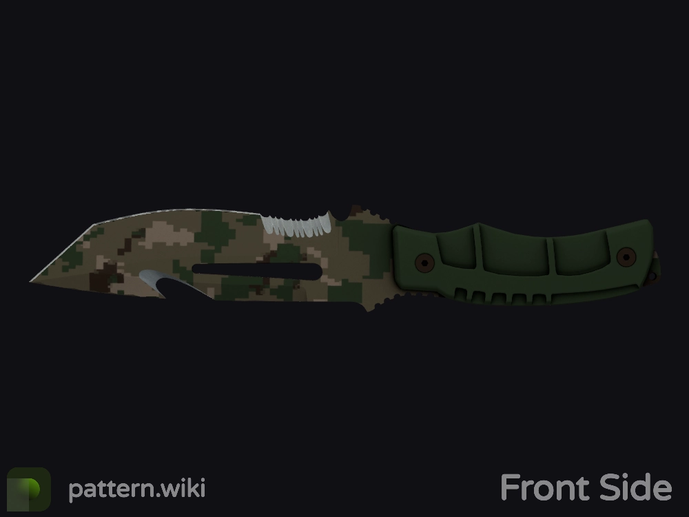 Survival Knife Forest DDPAT seed 503