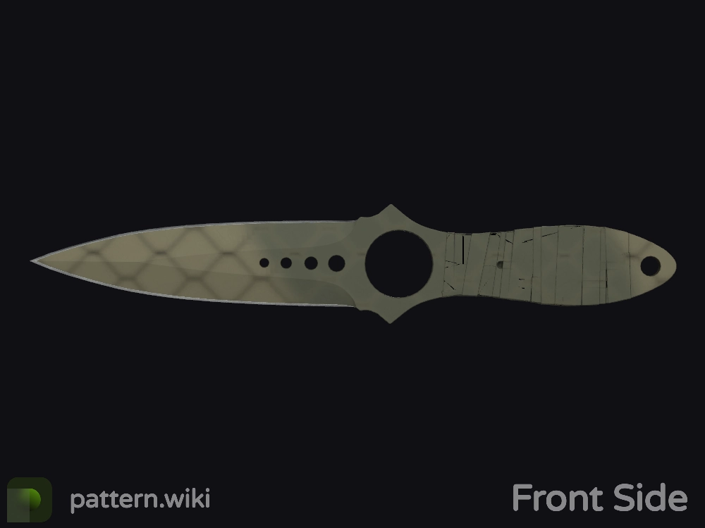 Skeleton Knife Safari Mesh seed 767