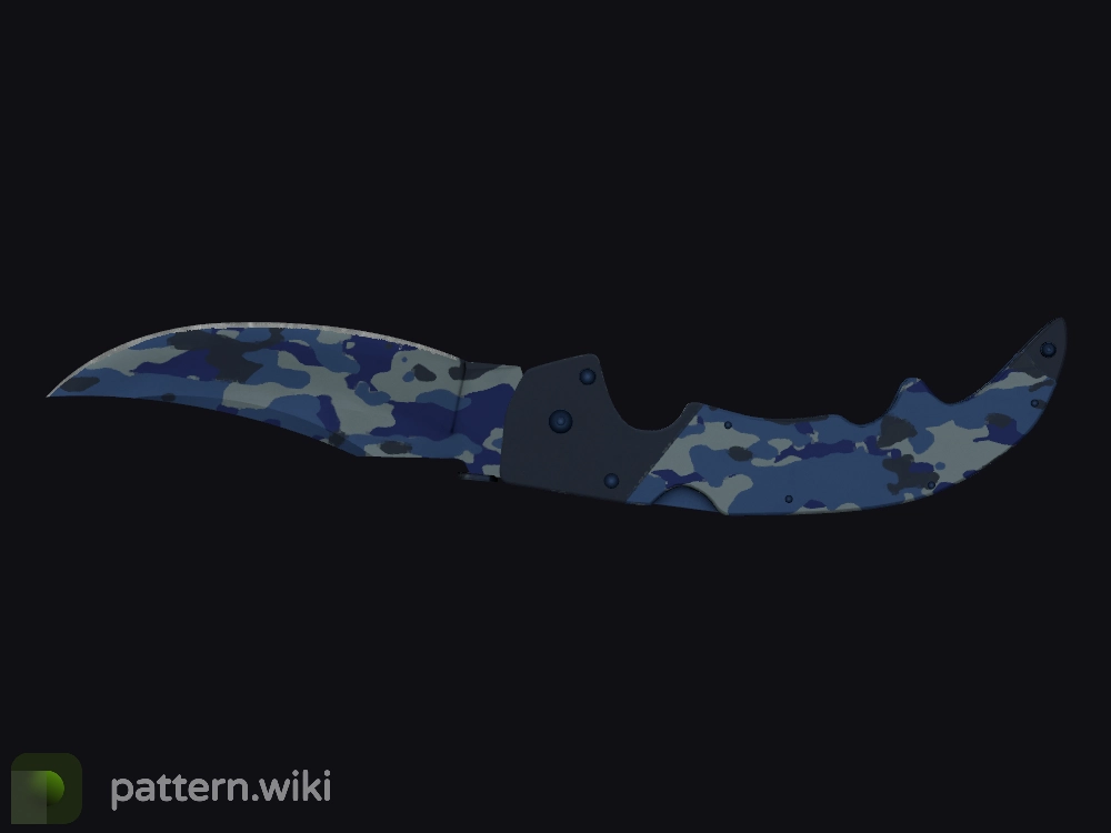 Falchion Knife Bright Water seed 562