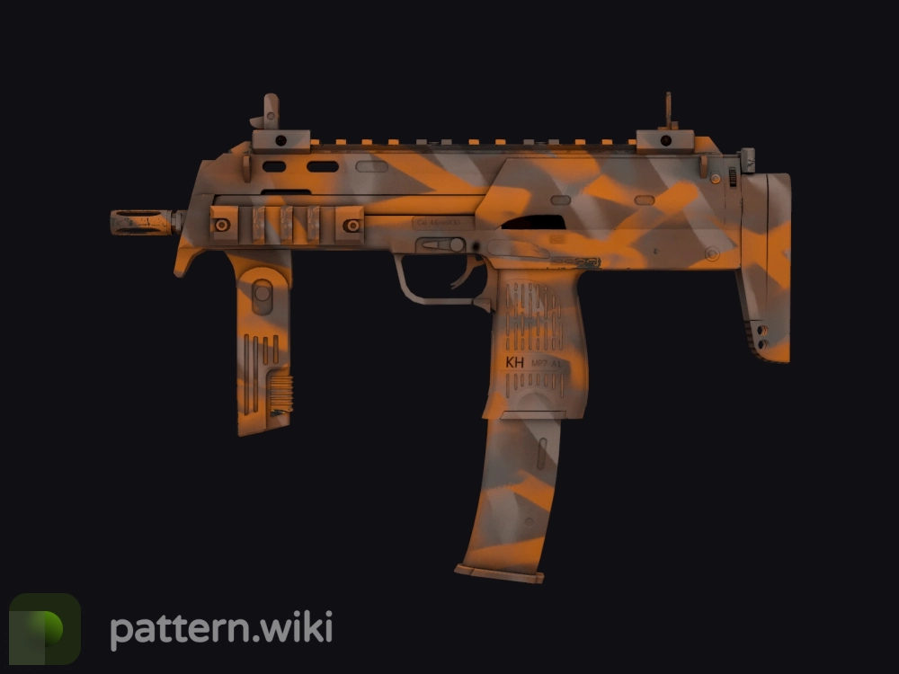 MP7 Orange Peel seed 486