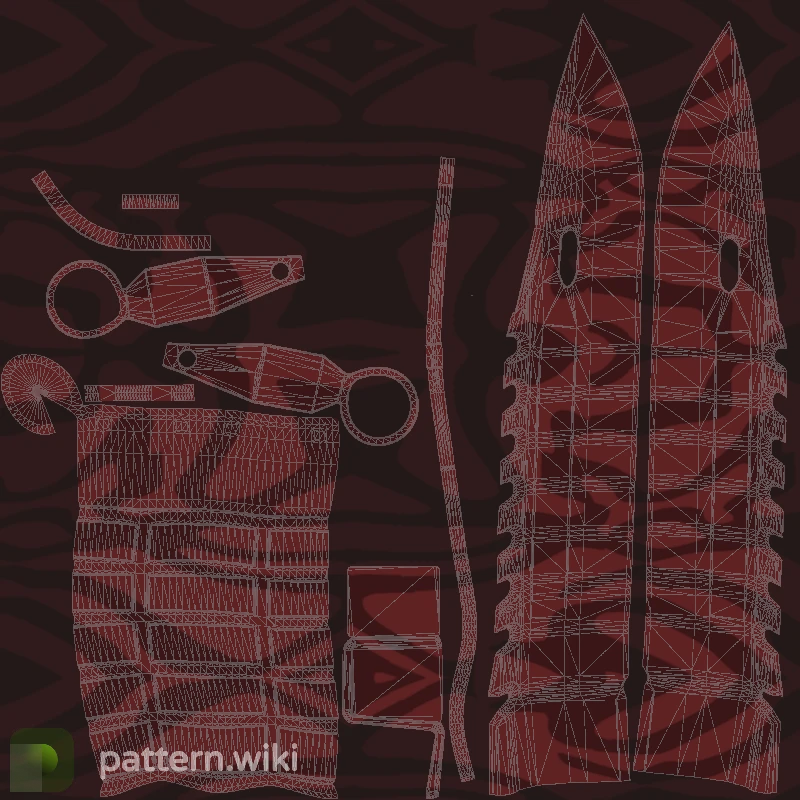 M9 Bayonet Slaughter seed 722 pattern template