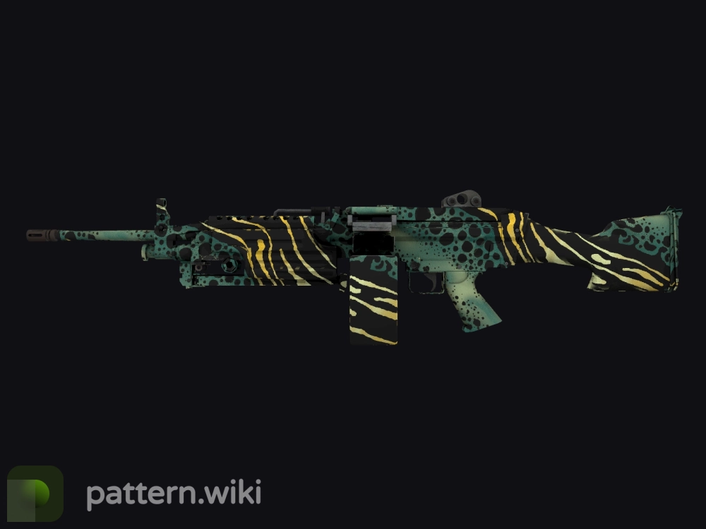 M249 Emerald Poison Dart seed 516