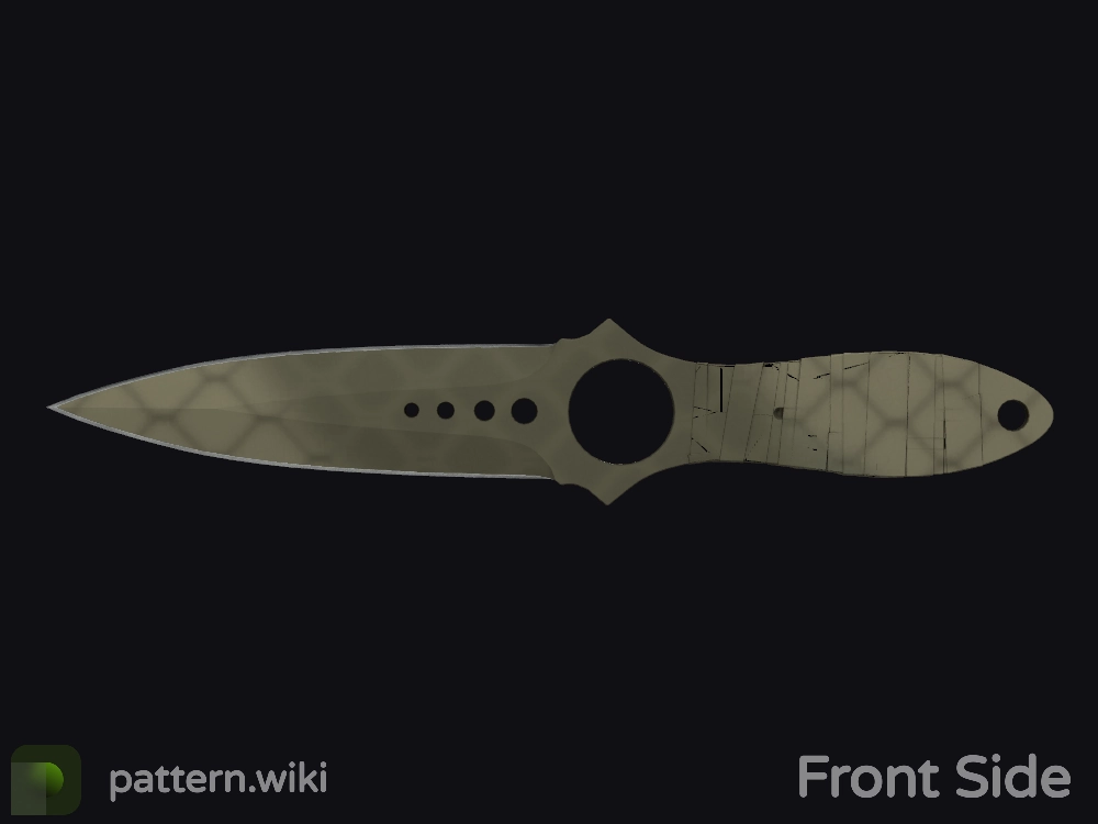 Skeleton Knife Safari Mesh seed 596