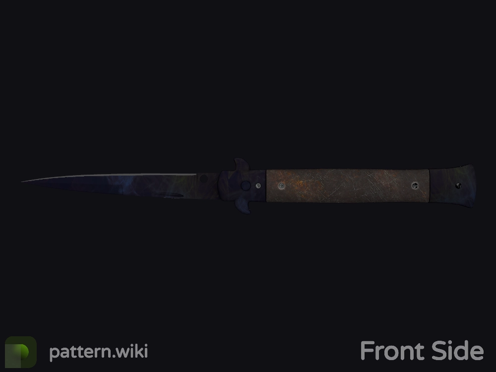 Stiletto Knife Doppler seed 831