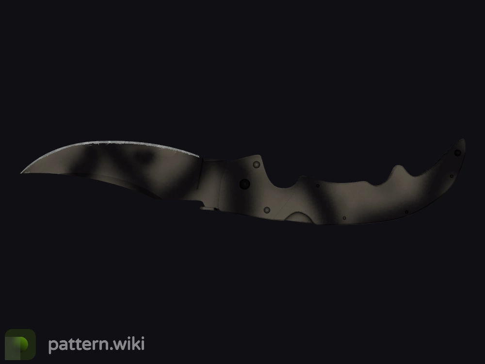 Falchion Knife Scorched seed 121