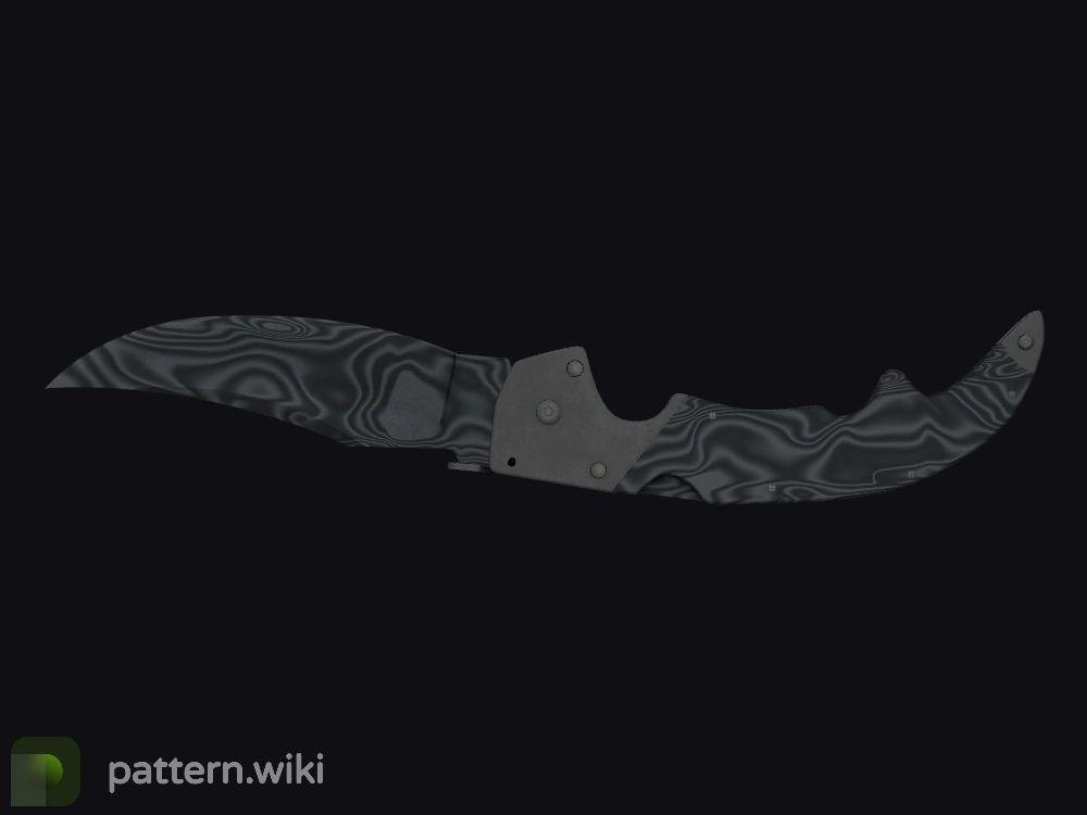 Falchion Knife Damascus Steel seed 15