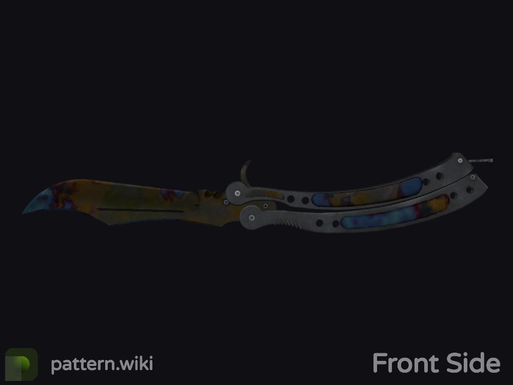 Butterfly Knife Case Hardened seed 578