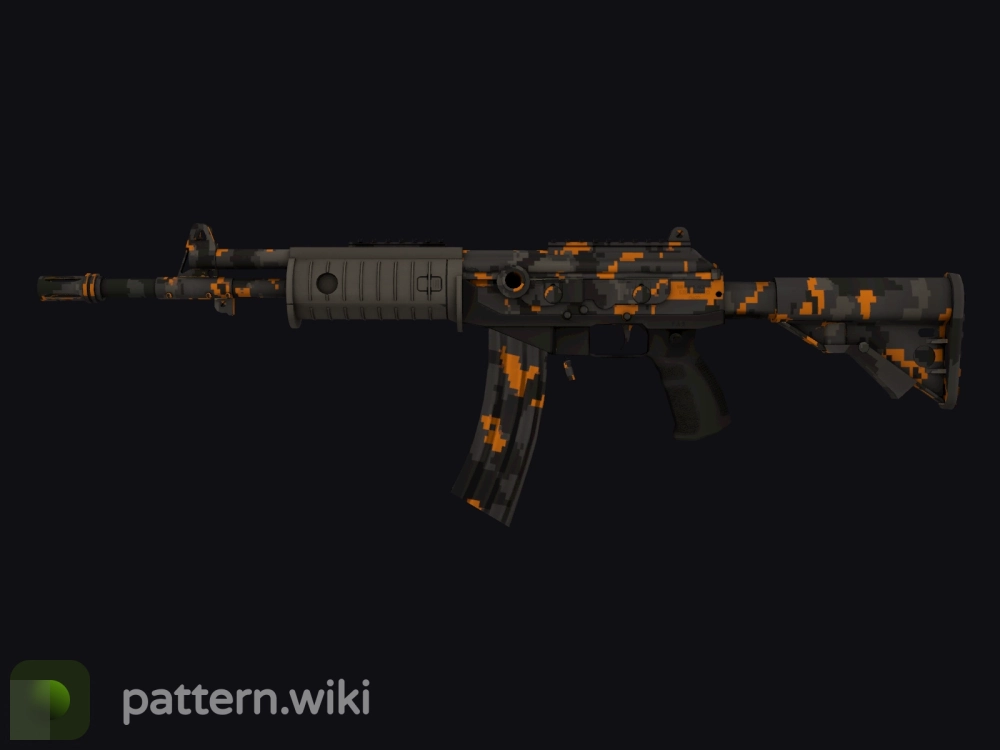 Galil AR Orange DDPAT seed 351