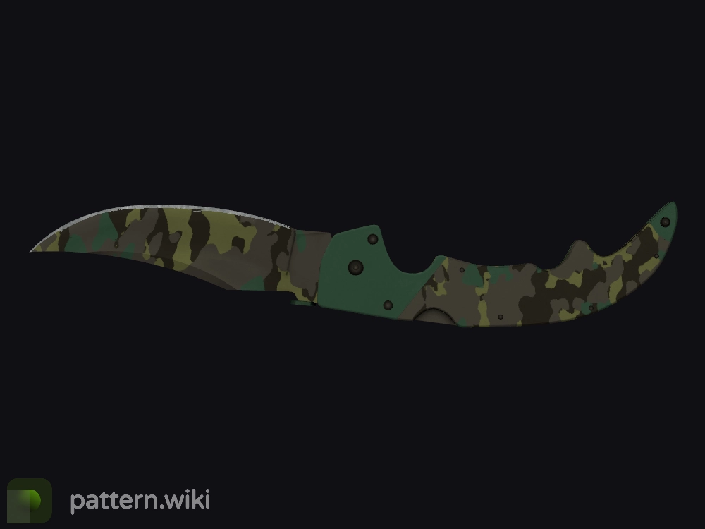 Falchion Knife Boreal Forest seed 59