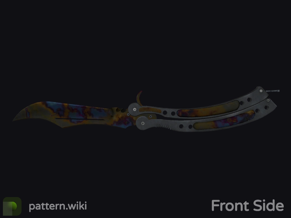 Butterfly Knife Case Hardened seed 678