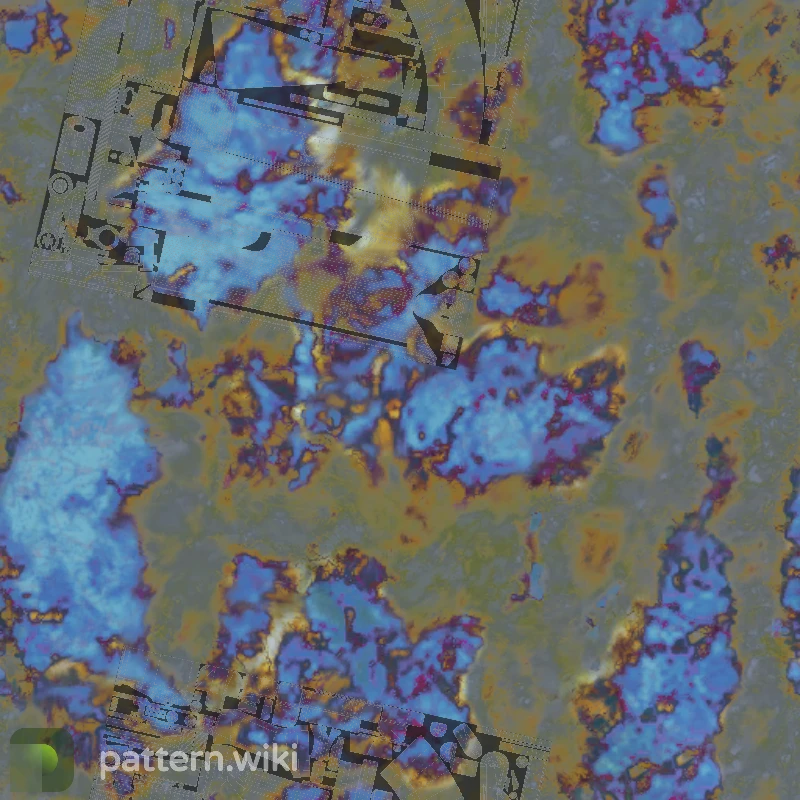 AK-47 Case Hardened seed 585 pattern template