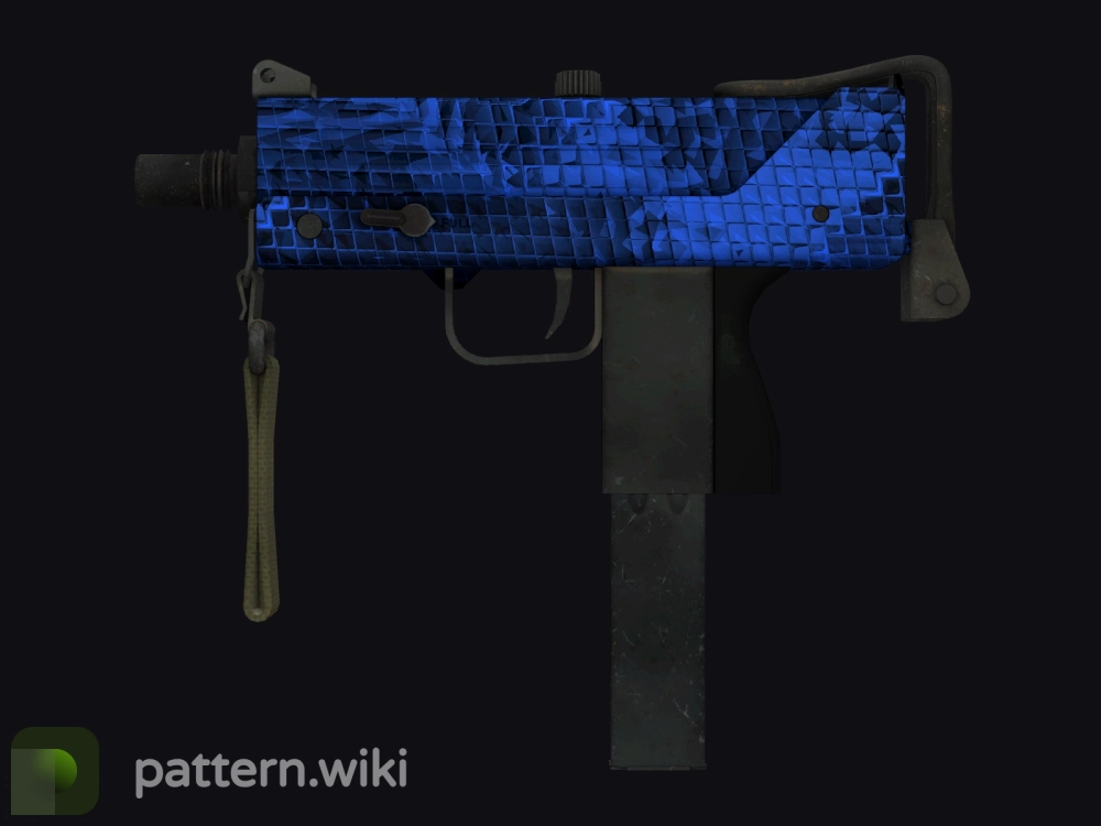 MAC-10 Lapis Gator seed 591