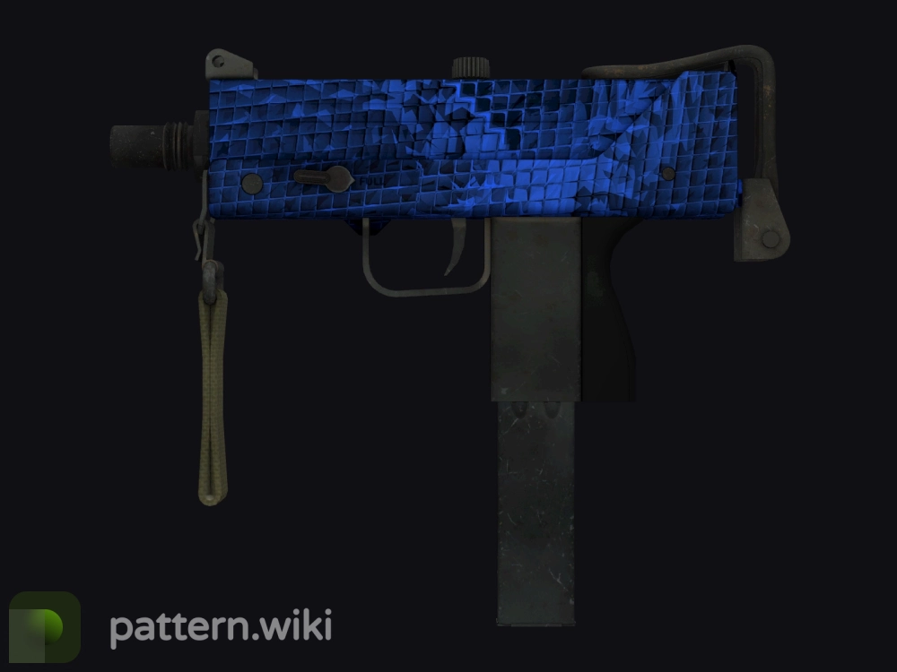 MAC-10 Lapis Gator seed 72