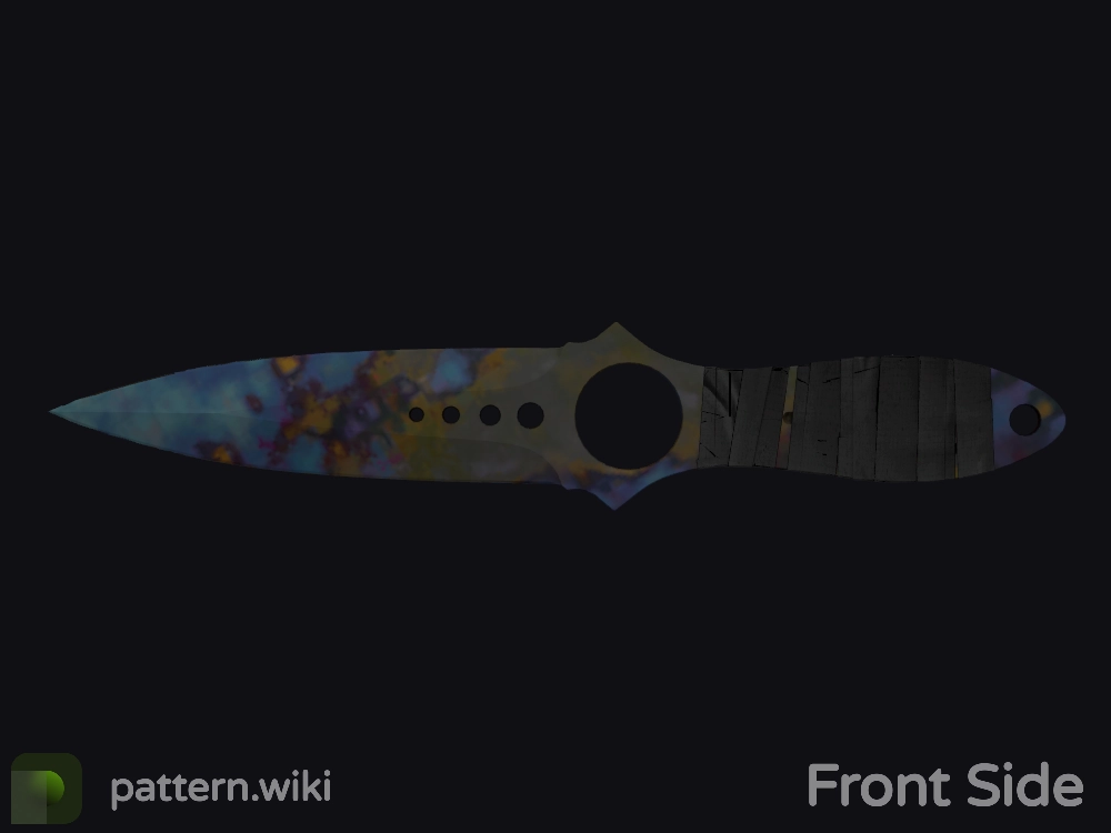 Skeleton Knife Case Hardened seed 137