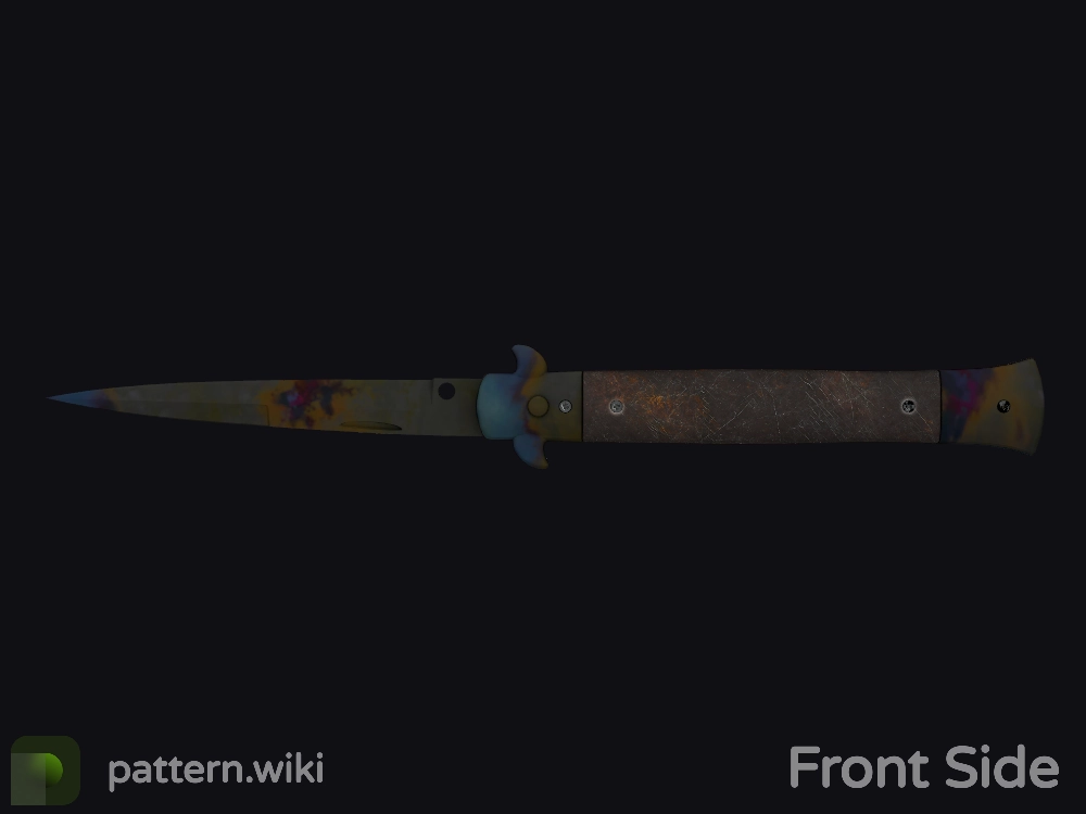 Stiletto Knife Case Hardened seed 2