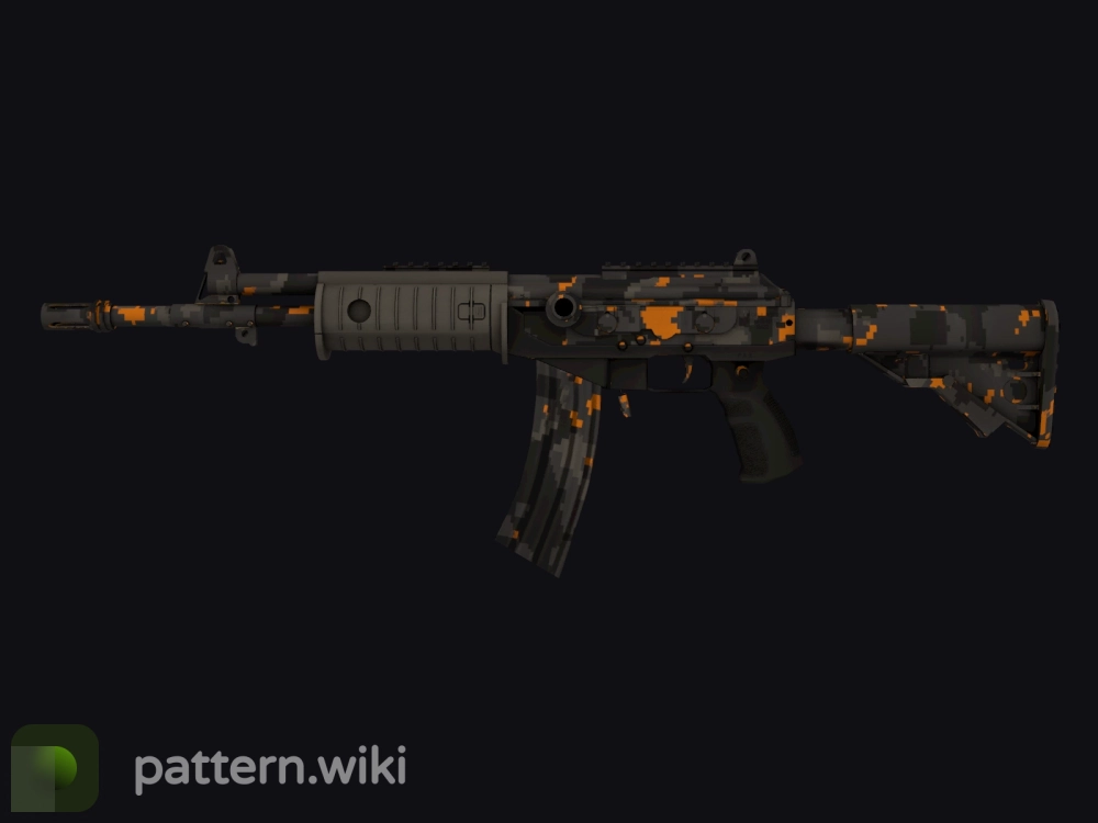 Galil AR Orange DDPAT seed 605