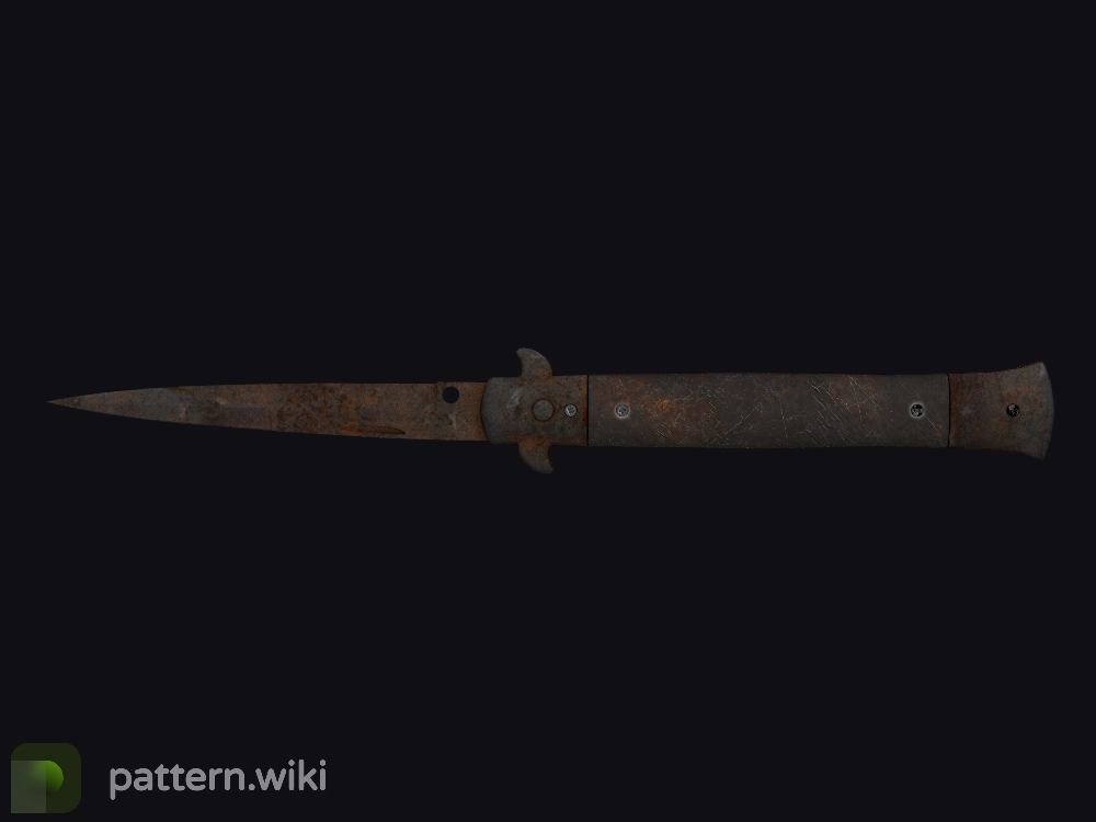 Stiletto Knife Rust Coat seed 954