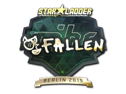 Sticker FalleN (Gold) | Berlin 2019 preview