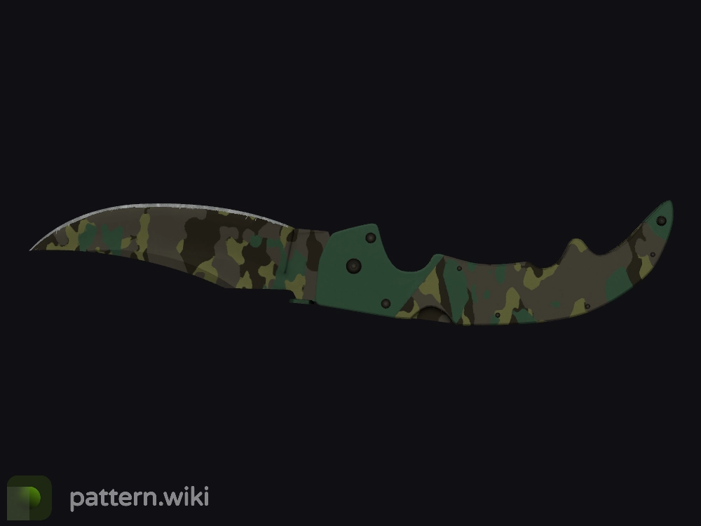 Falchion Knife Boreal Forest seed 71