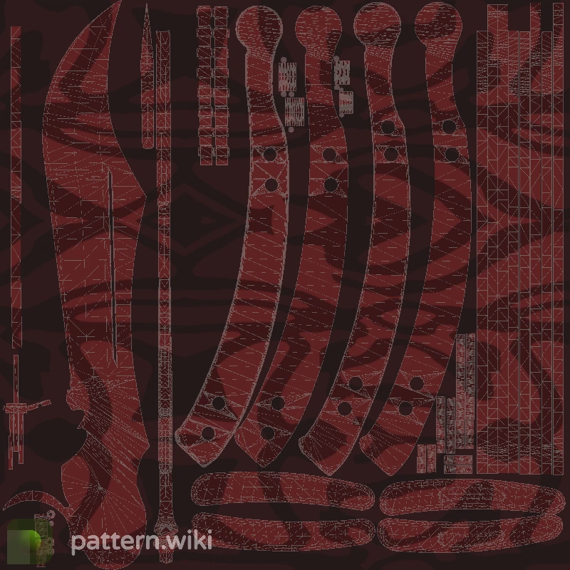 Butterfly Knife Slaughter seed 482 pattern template