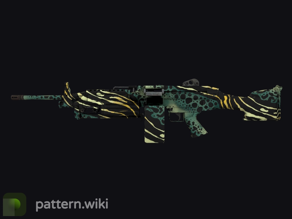 M249 Emerald Poison Dart seed 774