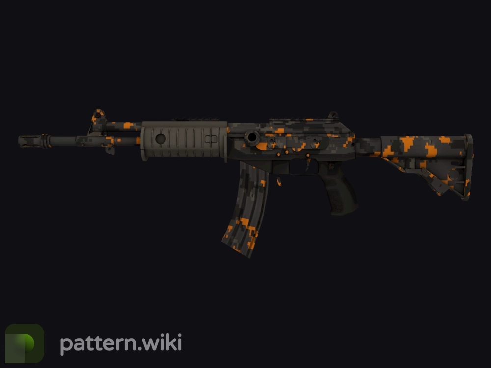 Galil AR Orange DDPAT seed 164