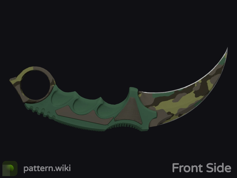 Karambit Boreal Forest seed 895